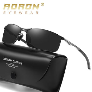 Aoron 2019 Mens Polarized Sunglasses for Sports,Outdoor Driving Sunglasses Men,Metal Frame Sun Glasses gafas de sol hombre