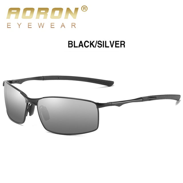 Aoron 2019 Mens Polarized Sunglasses for Sports,Outdoor Driving Sunglasses Men,Metal Frame Sun Glasses gafas de sol hombre