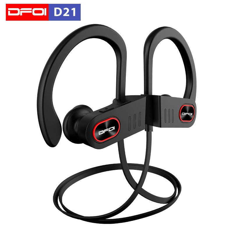 DFOI D21 Wireless Headphone Bluetooth Earphones Sport Headphones Wireless Bluetooth Headset Waterproof earphone For phone xiaomi