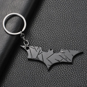 2019 Marvel The Avengers Keychain Thor's Hammer Thanos Gauntlet Captain America Shield Hulk Batman Mask Key Ring Wholesale