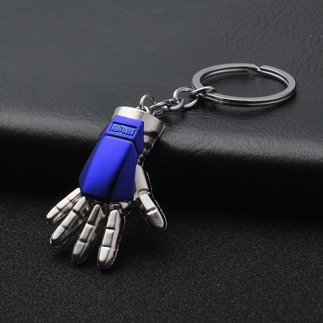 2019 Marvel The Avengers Keychain Thor's Hammer Thanos Gauntlet Captain America Shield Hulk Batman Mask Key Ring Wholesale