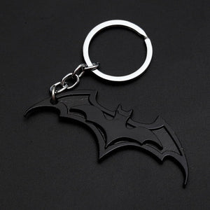 2019 Marvel The Avengers Keychain Thor's Hammer Thanos Gauntlet Captain America Shield Hulk Batman Mask Key Ring Wholesale