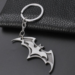 2019 Marvel The Avengers Keychain Thor's Hammer Thanos Gauntlet Captain America Shield Hulk Batman Mask Key Ring Wholesale