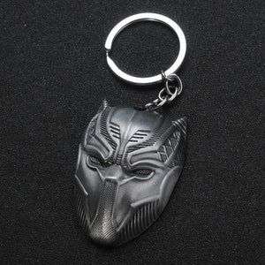 2019 Marvel The Avengers Keychain Thor's Hammer Thanos Gauntlet Captain America Shield Hulk Batman Mask Key Ring Wholesale