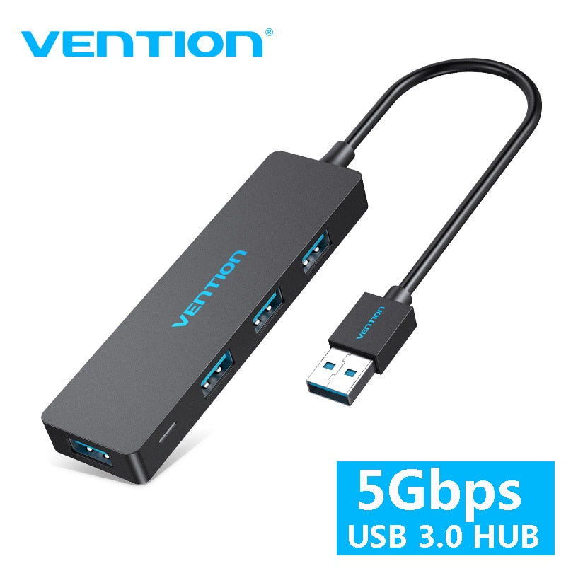 Vention 4 Ports USB Hub USB 3.0 Hub for Printer Mac Notebook Laptop High Speed Multi USB Splitter USB Hab